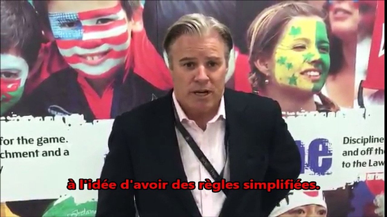 Brett Gosper parle du nouveau livre des règles