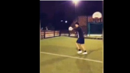 Enzo Zidane régale dans son jardin