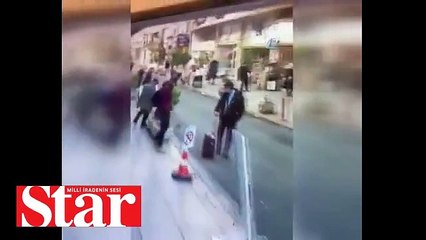 'Fareyi tekmeyle kovalayan dede' sosyal medyayı salladı