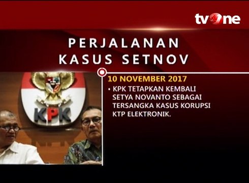 Perjalanan Kasus Setya Novanto