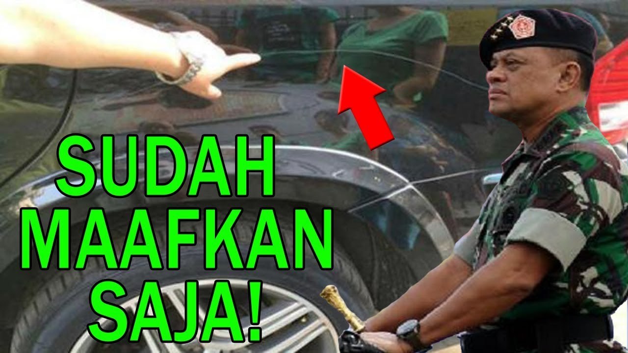 DIKIRA MOBIL BIASA TAK TAUNYA MOBIL TNI YG DILECETINNYA, TNI INI GA TERIMA! LIHAT YG TERJADI
