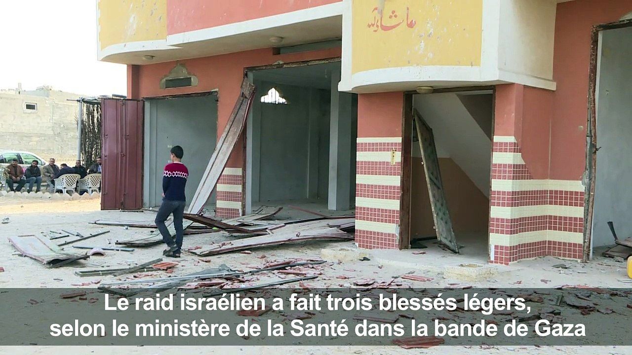 Nouveau raid israélien sur Gaza après un tir de roquette