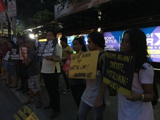 Small Student Protests Follow Decision to Extend Philippines' Martial Law