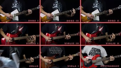 Download Video: Toutes les notes de la marche impériale jouées à la Guitare !! Star Wars