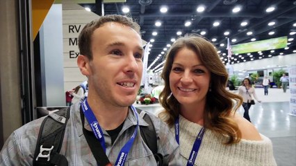 Living BIG in a SMALL Space with Vans & Class C RVs at the RVIA Show