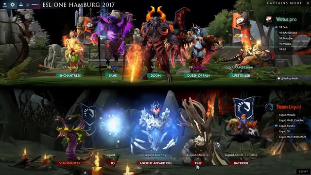 LIQUID vs VP - ESL Hamburg MAJOR DOTA 2 - NOV 2017