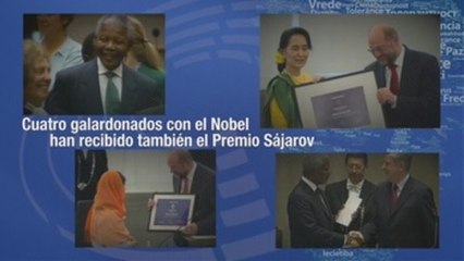 De Mandela a Malala, cuatro Premios Sájarov recibieron el Nobel de la Paz