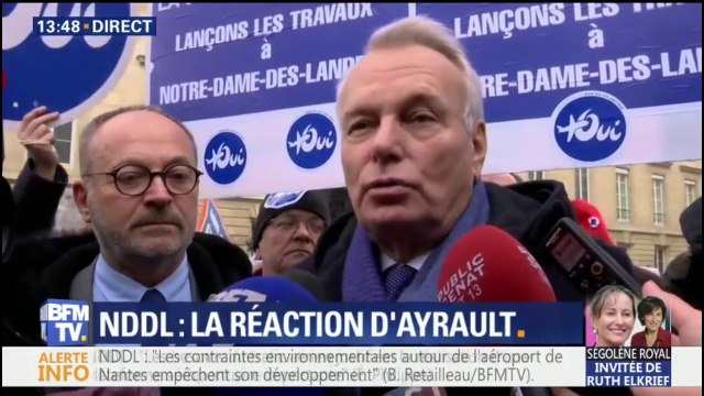 NDDL: développer l'aéroport de Nantes n'est pas réaliste pour Ayrault