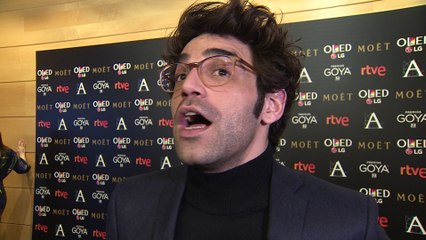 Verdaguer descubre su nominación en la presentación de los Goya