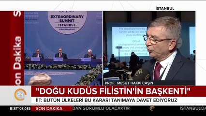 Bugünden itibaren Türkiye olmadan Kudüs kararı alınamaz