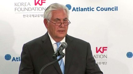 틸러슨의 파격 제안 "조건 없이 북과 대화" / YTN