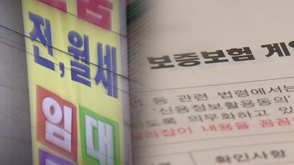 전세금반환보험, 집주인 동의 없어도 가입 / YTN