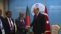 Cumhurbaşkanı Erdoğan, Bangladeş Cumhurbaşkanı Hamid ile Görüştü