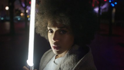 Lightsaber duel in London to celebrate launch of The Last Jedi