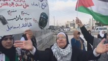 Protestas en Jordania frente a la embajada de EEUU
