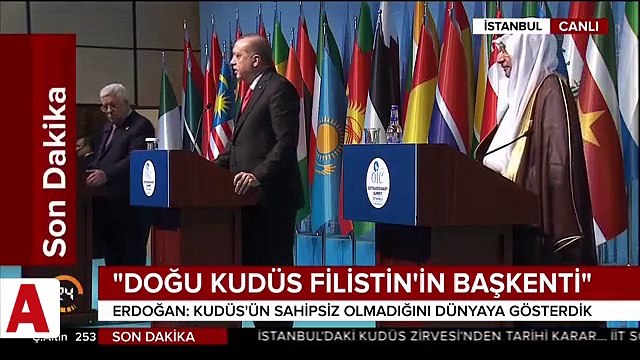 İİT Zirvesi'nden kritik karar: Kudüs Filistin'in başkentidir