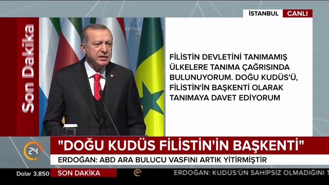 Kudüs ABD iç siyasetine alet edilemez