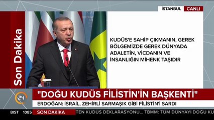 Kudüs için güçlü bir seferberlik başlatıyoruz