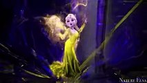 Multi colored Elsa Dress Transformation
