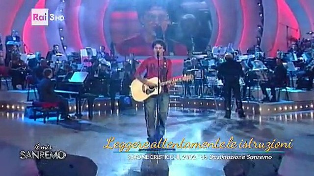 Il mio Sanremo Simone Cristicchi