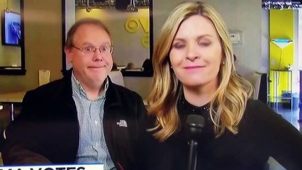 Je passe à la télé... à la TV ! la tête du gars.. LOL