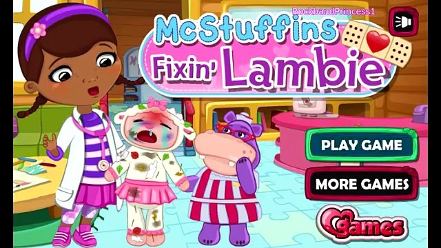 Doc McStuffins Games Online - Doc McStuffins Fixing Lambie Game
