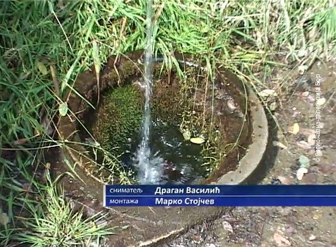 Kontrola ispravnosti vode sa javnih česama u Boru, 13. decembar 2017 (RTV Bor)