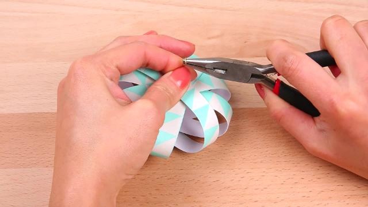 DIY : Boules de Noël en origami