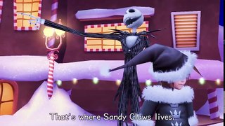 THE NIGHTMARE BEFORE CHRISTMAS | Kingdom Hearts | Video Game ᴴᴰ