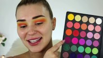 Colourful Full Glam Makeup Tutorial _ SHANI GRIMMOND