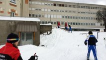 Ski de fond au lycée d'altitude de Briançon