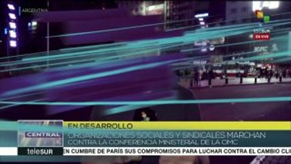 Argentina: descomunal, operativo de seguridad para Cumbre OMC