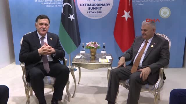Başbakan Yıldırım Libya Başbakanıyla Görüştü