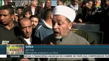 Siria: continúan manifestaciones en apoyo a Palestina
