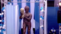 Estatua de Maradona en India, foco de burlas en internet