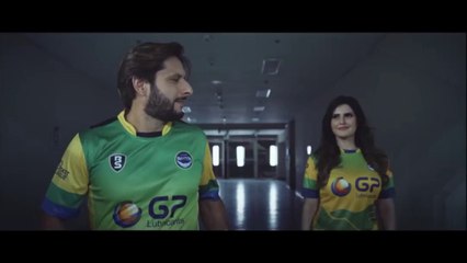 Shahid Afridi and Zareen Khan shine in the new ad for General Petroleum    Pakhtoon Team