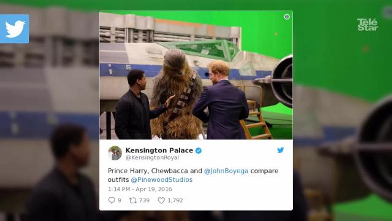 Star Wars 8 : Les images des princes Harry et William sur le tournage