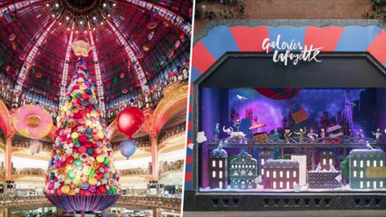Découvrez les plus belles vitrines de Noël à Paris