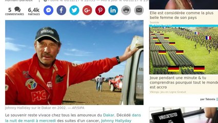 Quand Johnny Hallyday aimait passer incognito au supermarché