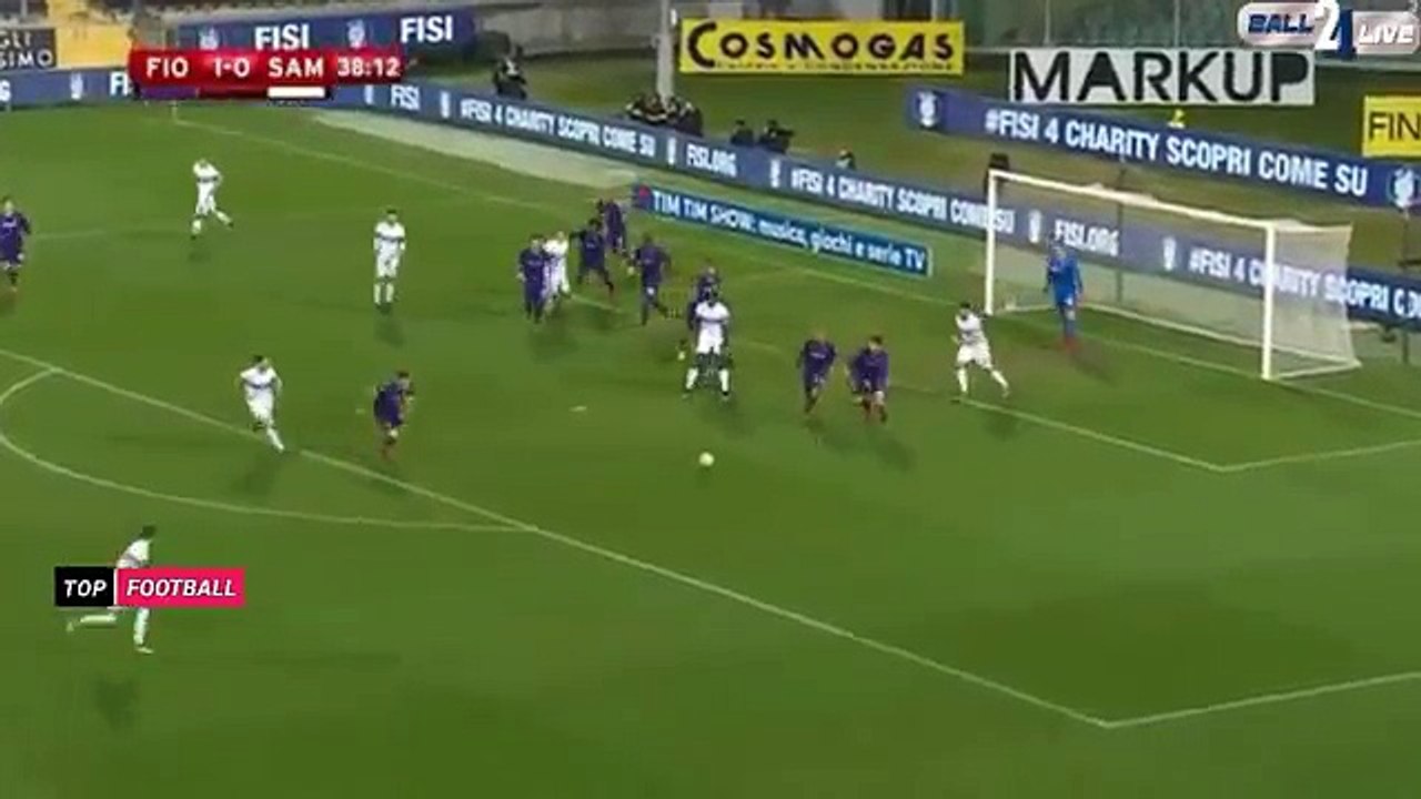 Fiorentina vs Sampdoria 1 1 • Edgar Barreto Goals