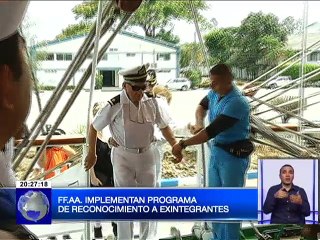 FF.AA. implementan programa de reconocimiento a exintegrantes