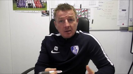 La réaction d'Olivier Guégan avant le match contre Les Herbiers