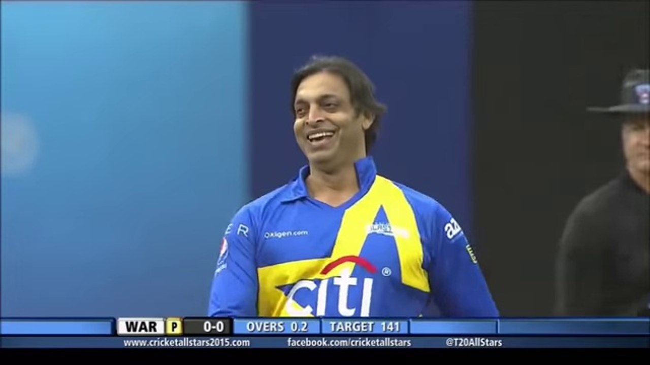 Shoaib Akhtar Bowling After 5 Years and it's Amazing - Shoaib and Sachin Team Up