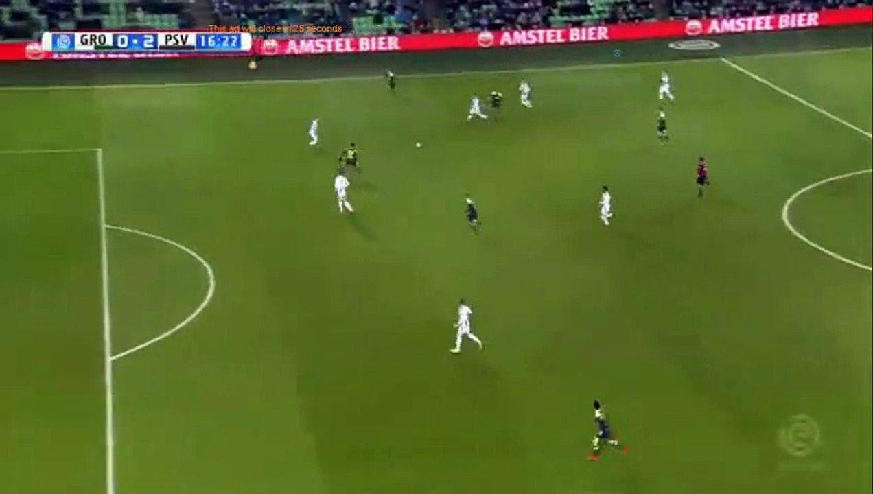 Ramselaar B. Goal HD - Groningen 0-2 PSV 13.12.2017