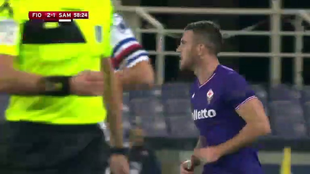 Veretout J. (Penalty) Goal HD - Fiorentina	2-1	Sampdoria 13.12.2017