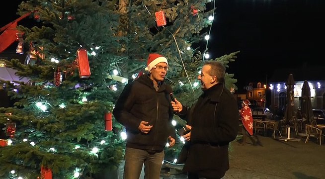 Inauguration des Illuminations de Noël à Poulseur