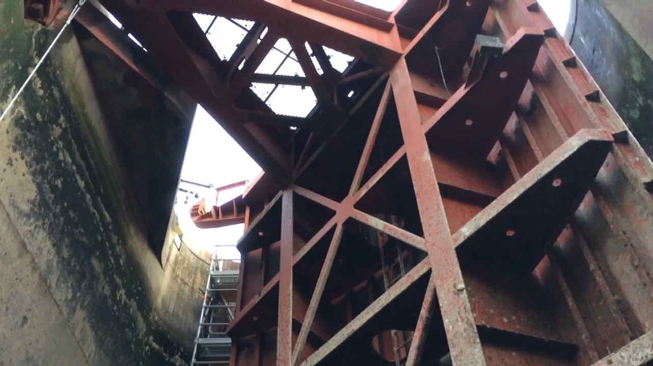 Travaux Écluse de la Rance