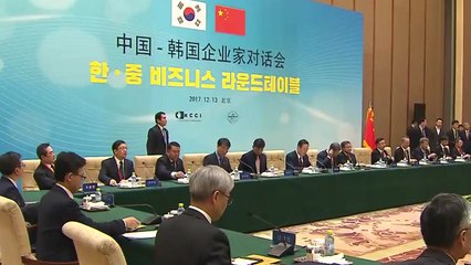 '한중 비즈니스 포럼'...국내 기업인 300명 참가 / YTN