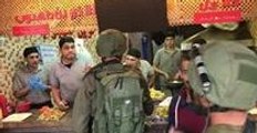 Israeli Soldiers Order Falafel Stand in Hebron to Close