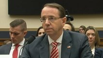Deputy attorney general Rod Rosenstein says there is 'no good cause' to fire special counsel Robert Mueller